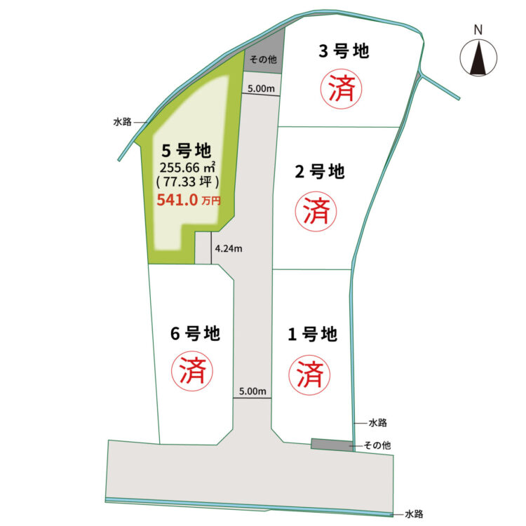 区画図